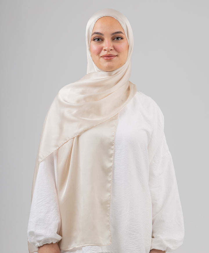 Plain Silk Scarf