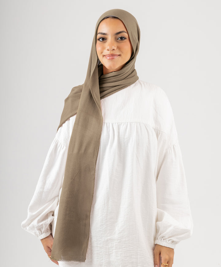 Cotton Crinkle Scarf