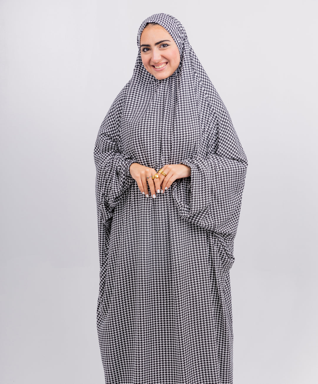 Houndstooth Viscose Khemar