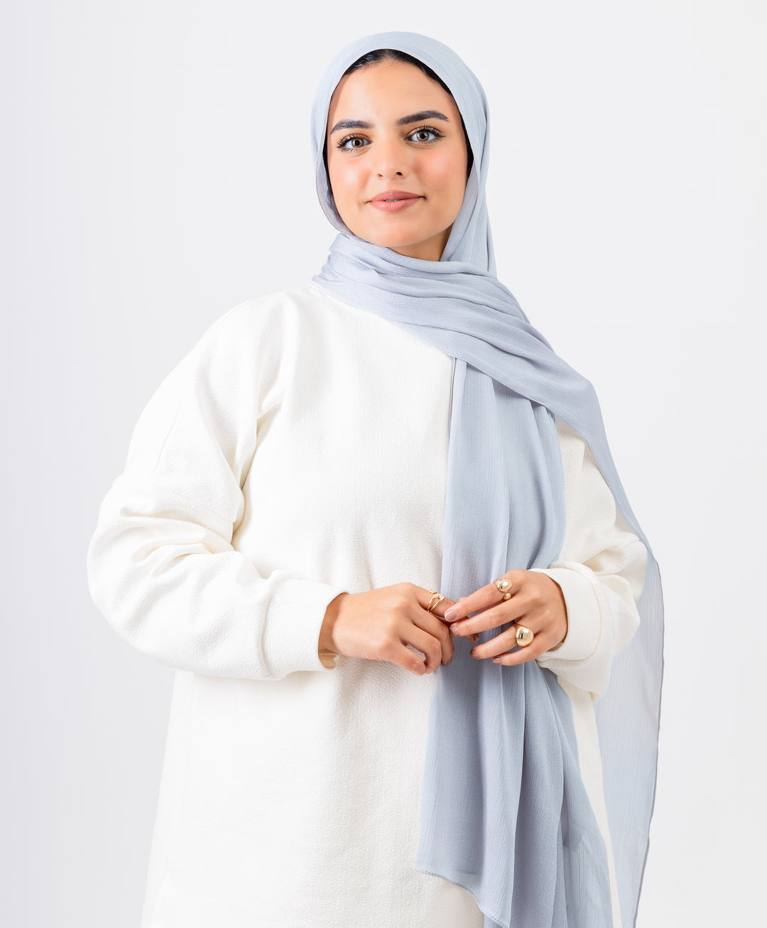 Silk Crinkle Scarf