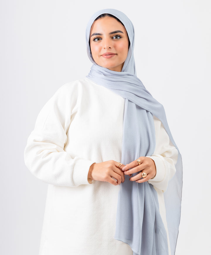 Silk Crinkle Scarf