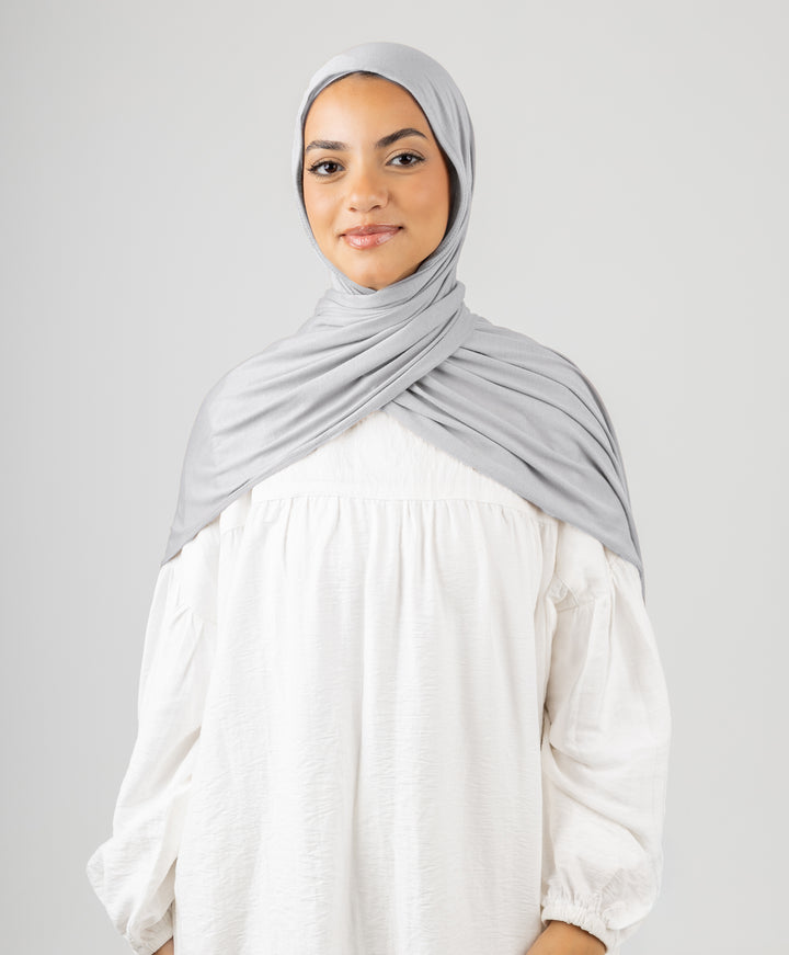 Plain Cotton Lycra Scarf