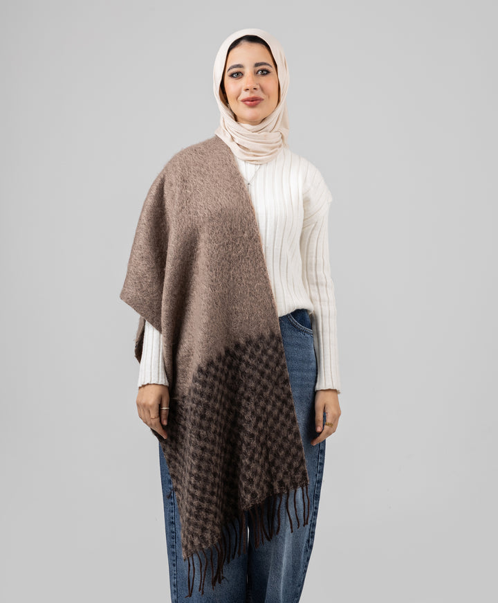 Rustic Winter Shawl