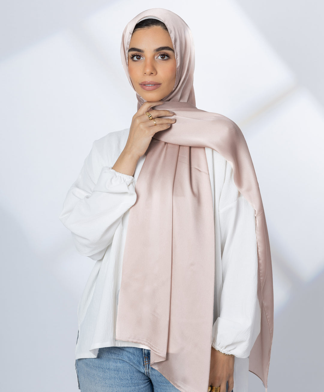 Plain Silk Scarf