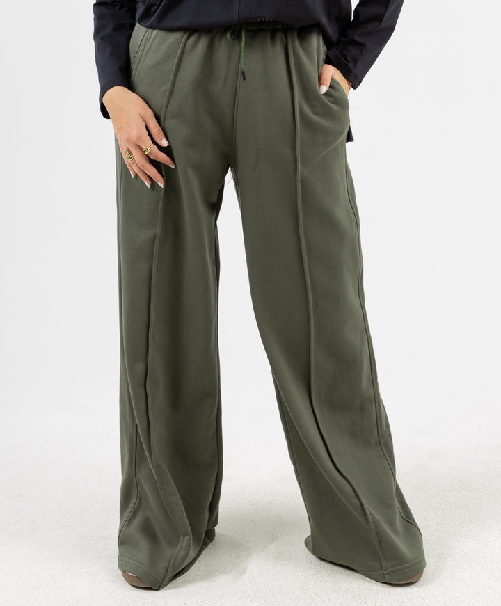 Wide Leg Basic Pants