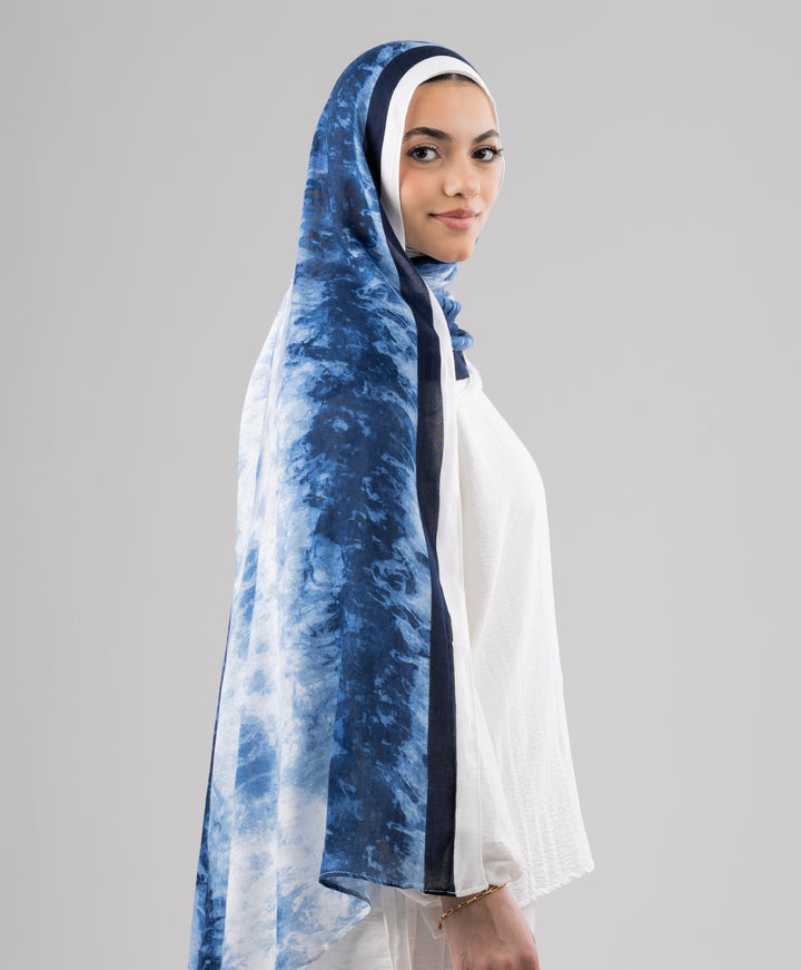 Azure Clouds Modal Scarf