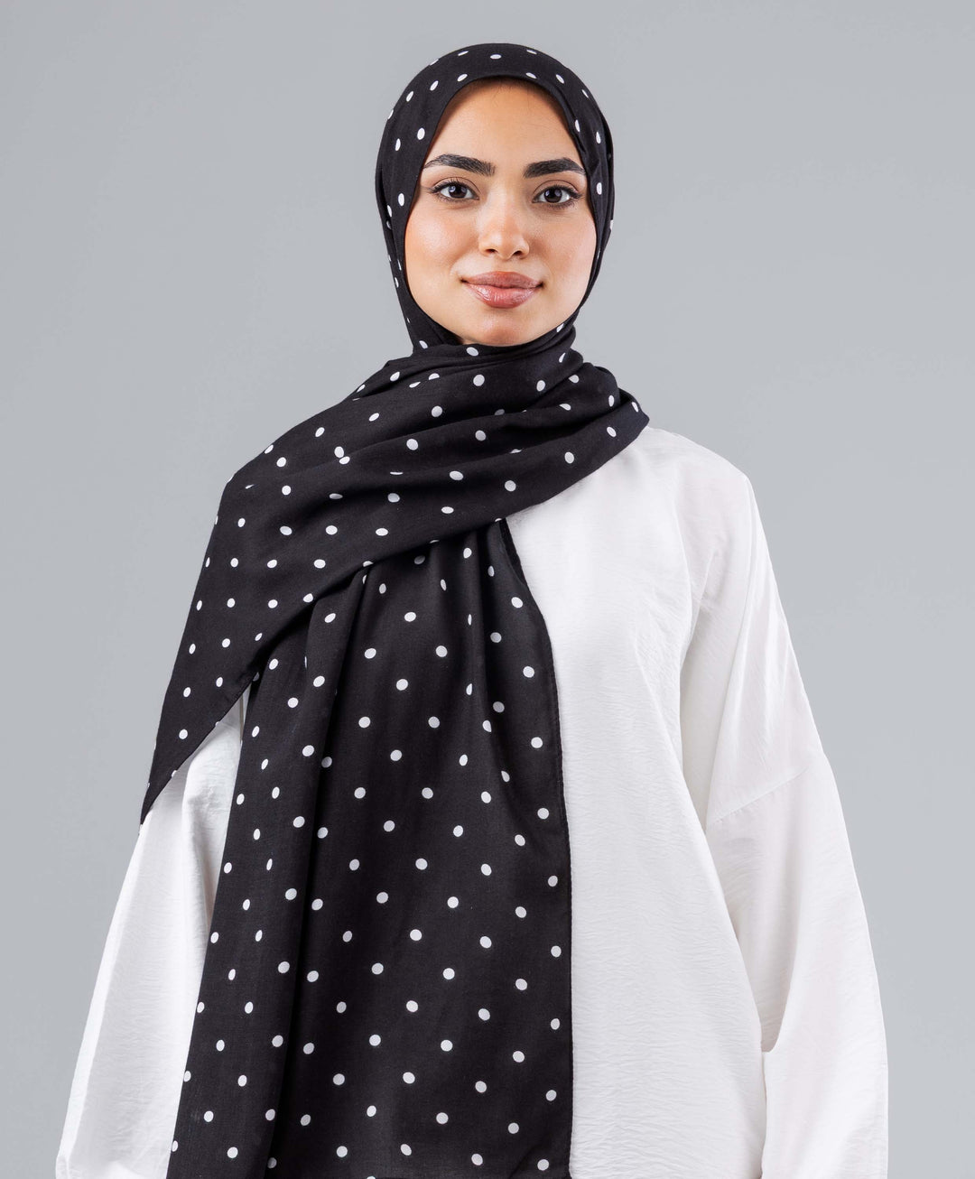Polka Dots Modal Scarf