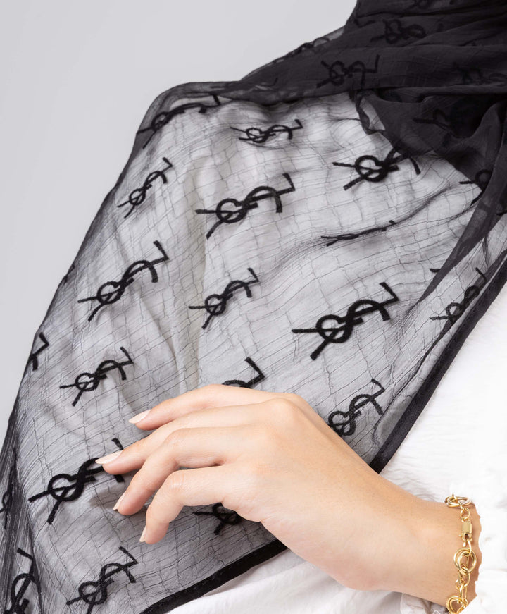 Charm Luxury Crushed Scarf