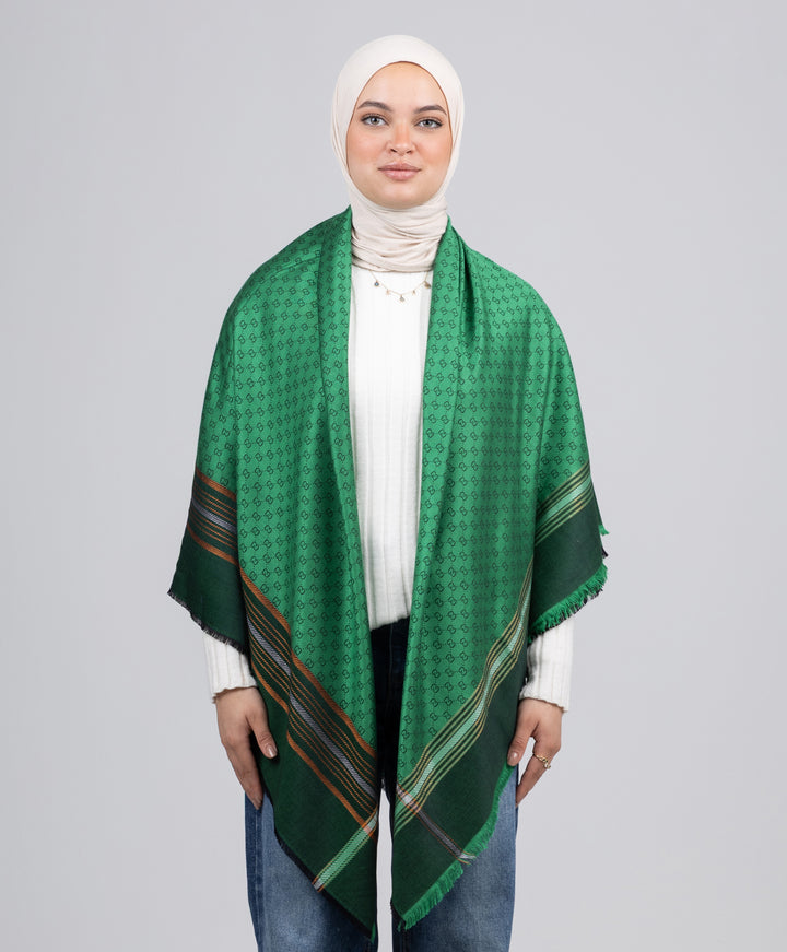 Emerald Winter Shawl