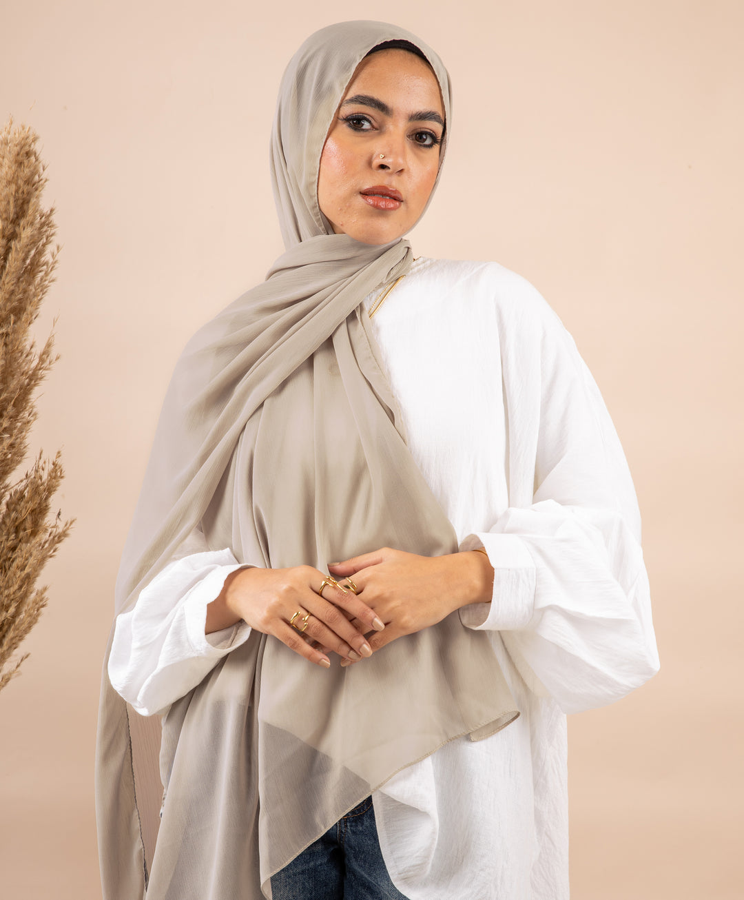 Chiffon Crinkle Scarf