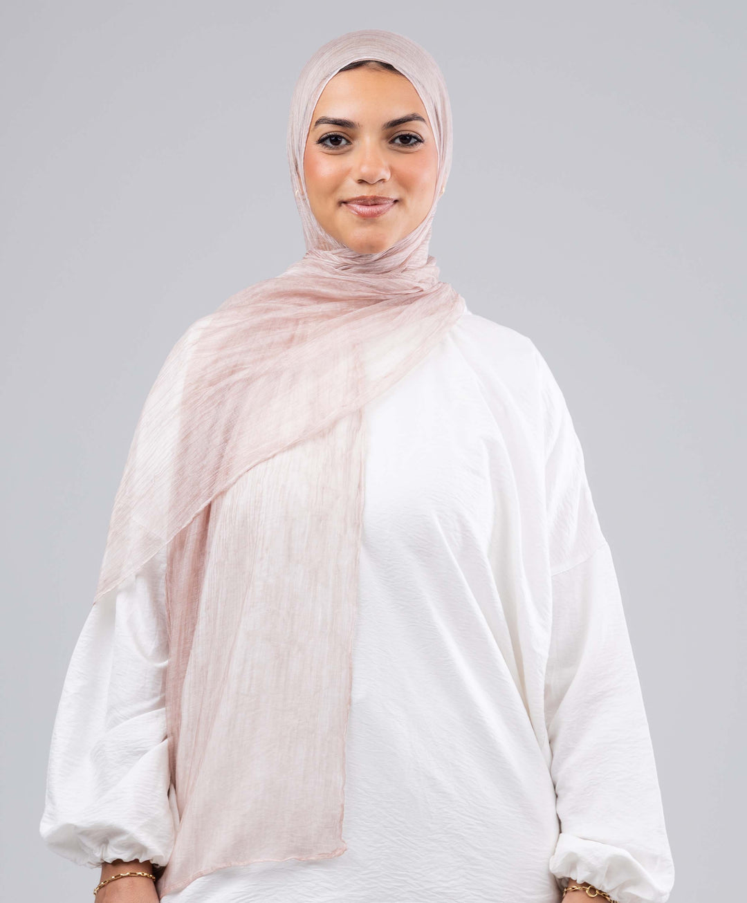 Lined Marble Chiffon Scarf