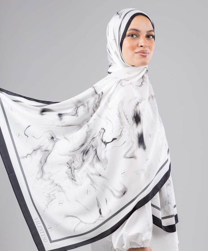 Minimalist Luxury Silk Scarf