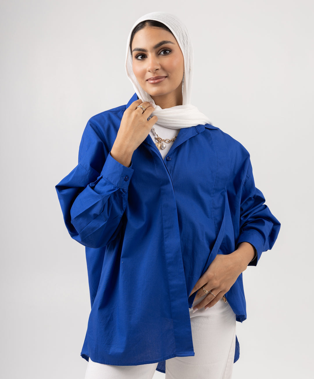 Step Poplin Shirt