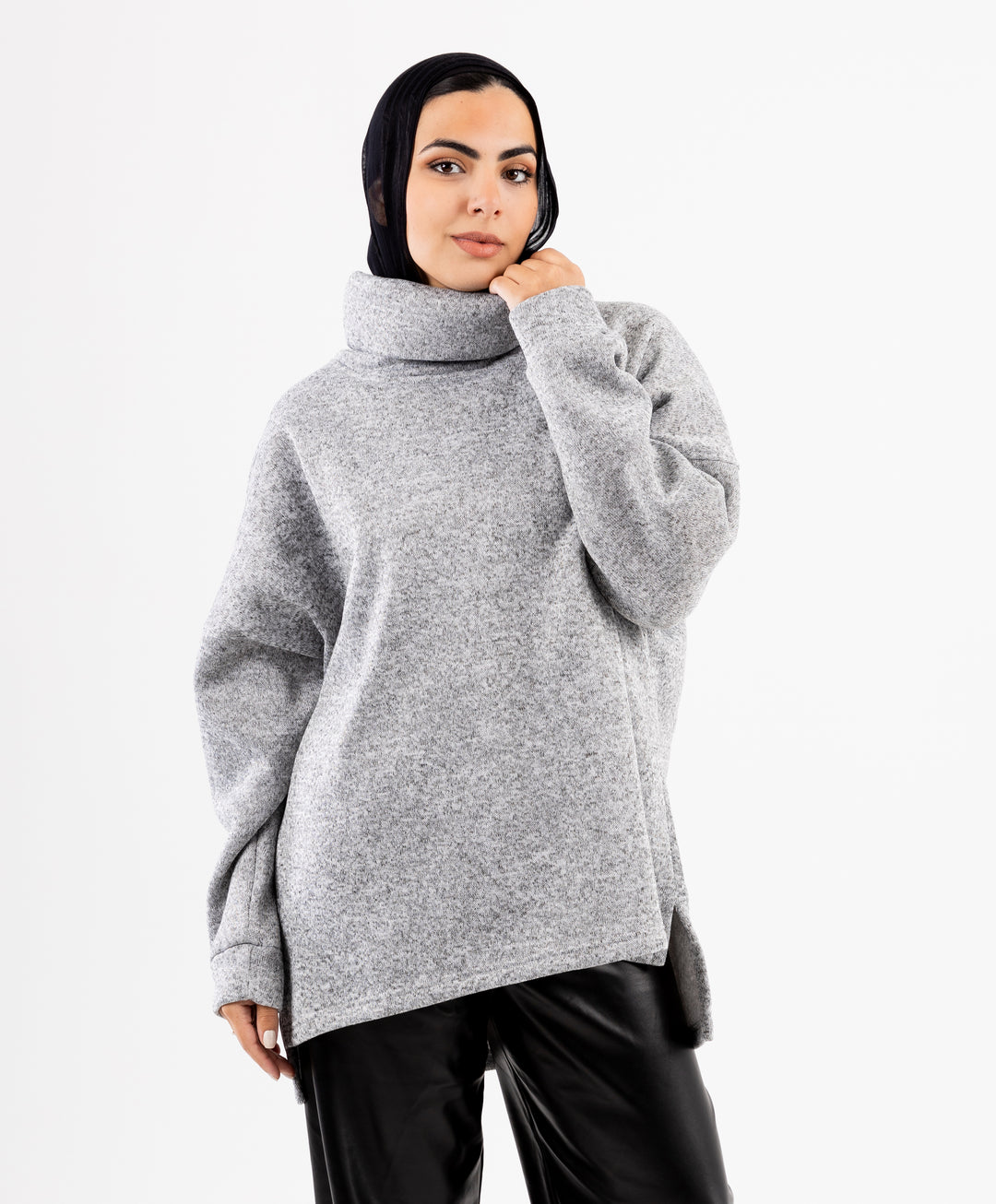 High Neck Pullover