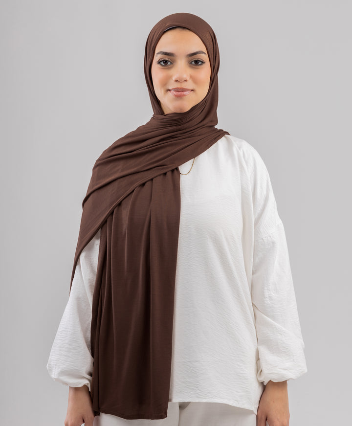 Plain Cotton Lycra Scarf