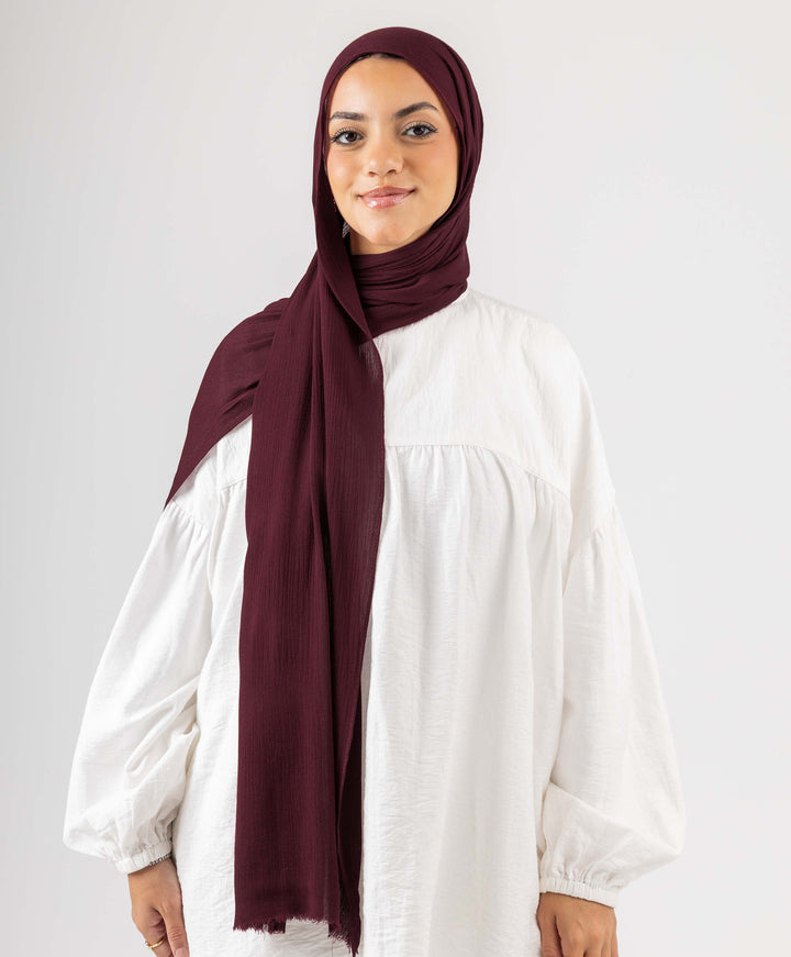 Cotton Crinkle Scarf