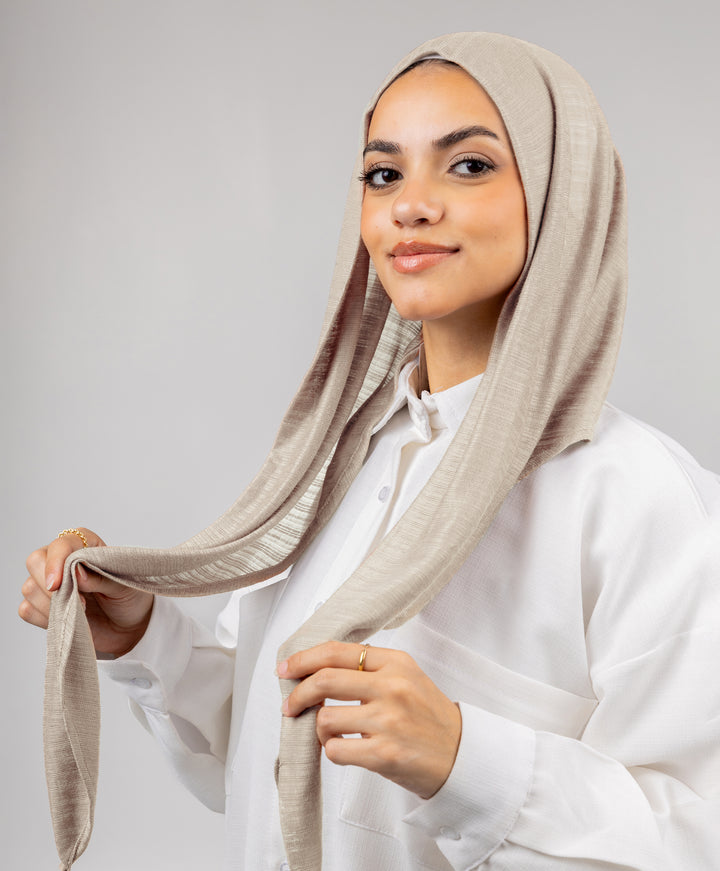 Kuwaiti Easy Opened Wrap Scarf