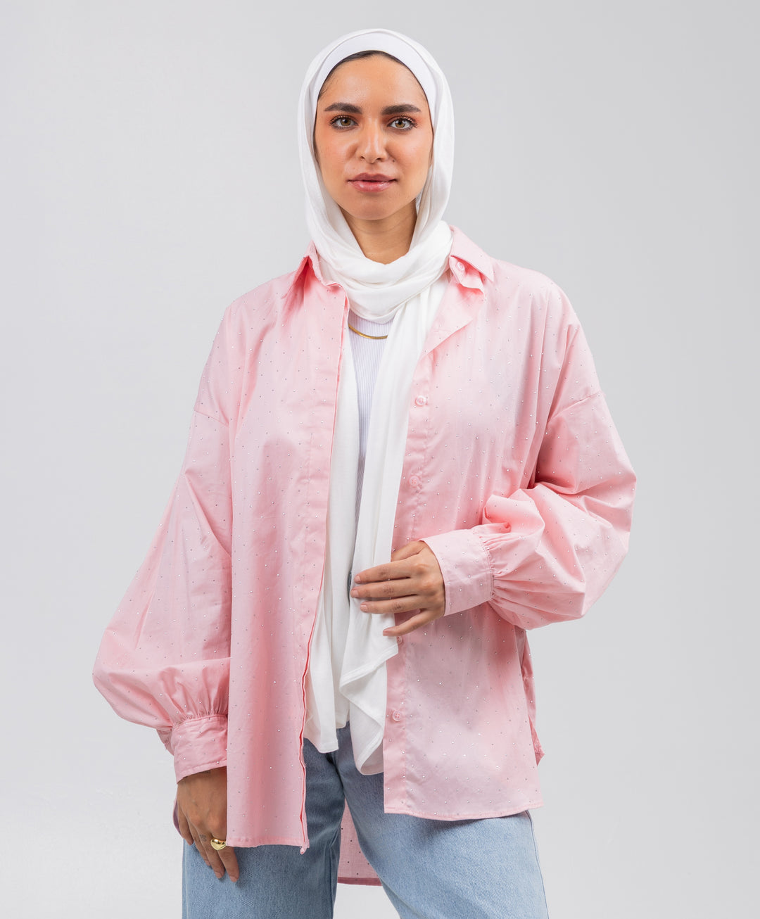 Bling Oversized Shirt
