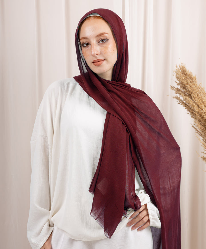 Cotton Crinkle Scarf
