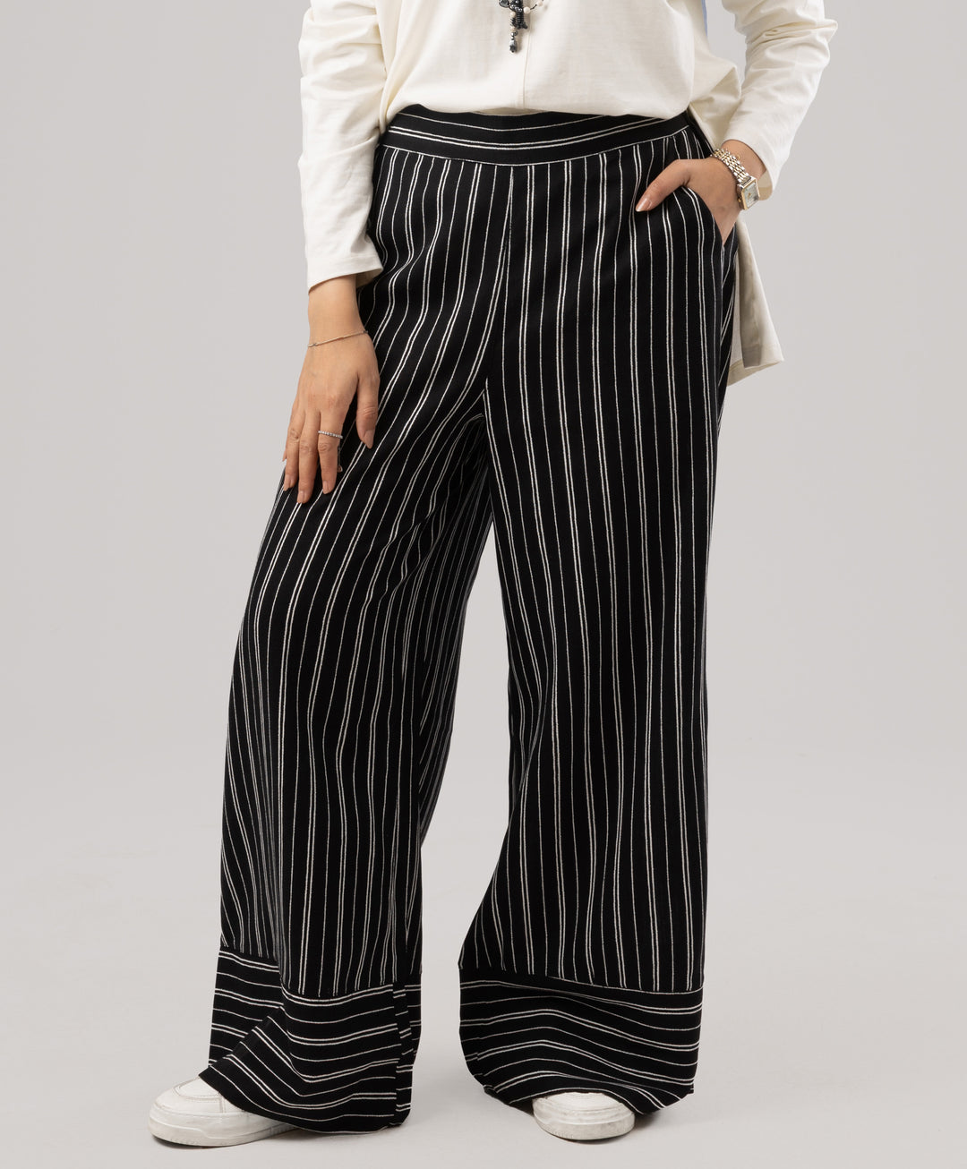 Stripe Linen Pants