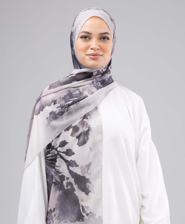 Earthy Blush Chiffon Scarf