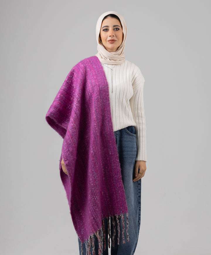 Boho Winter Shawl