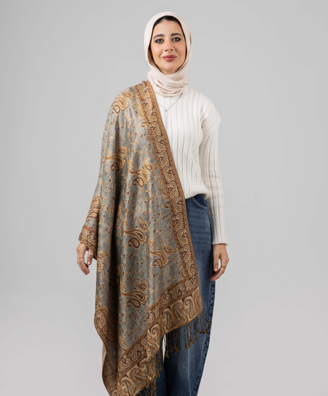 Paisley Winter Shawl