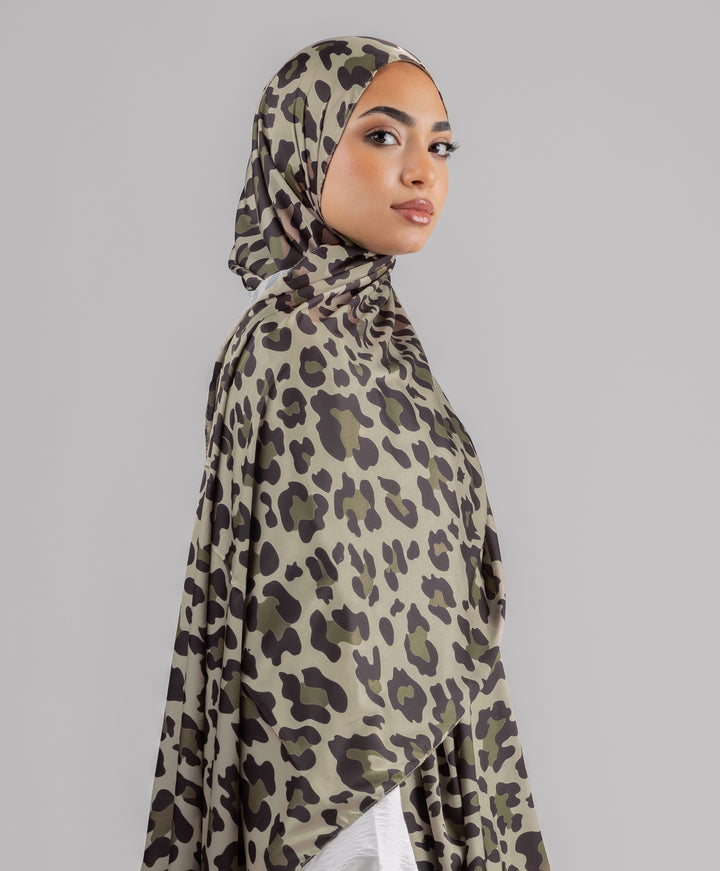 Wild Moon Satin Scarf