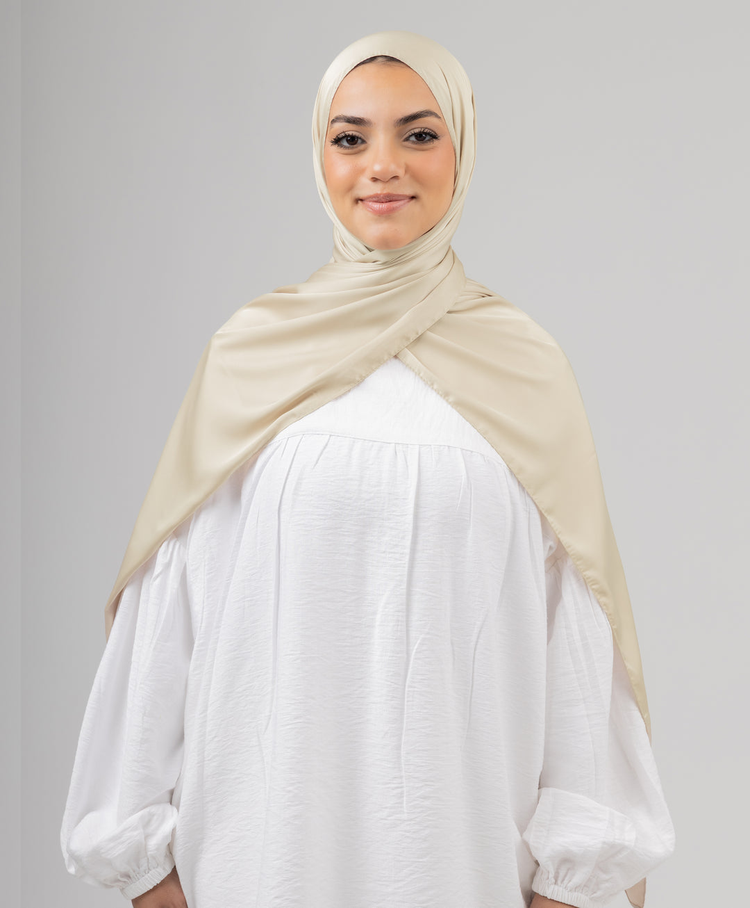 Plain Pure Silk Scarf