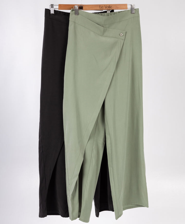 Wrap Skirt Pants