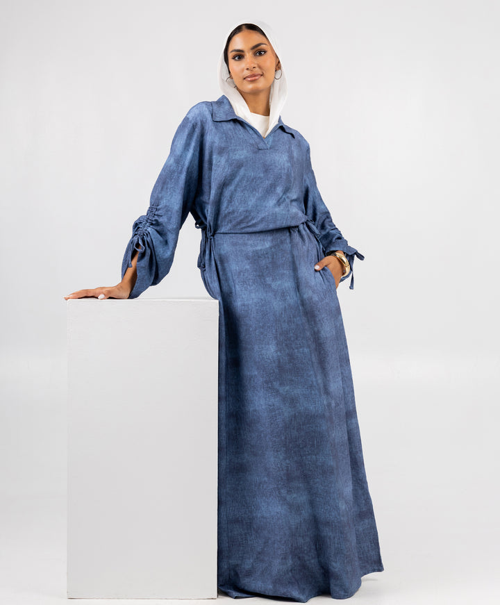 Washed Linen Dress