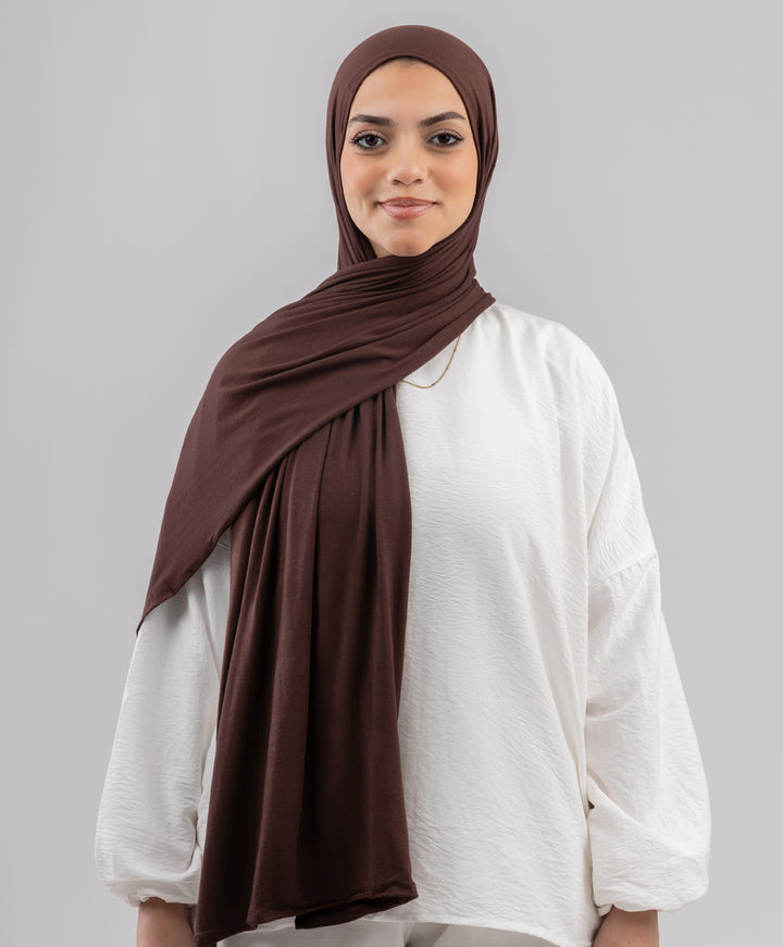 Plain Cotton Lycra Scarf