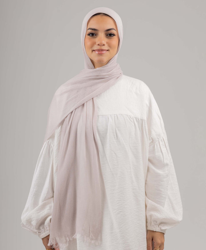 Cozy Marble Linen Scarf