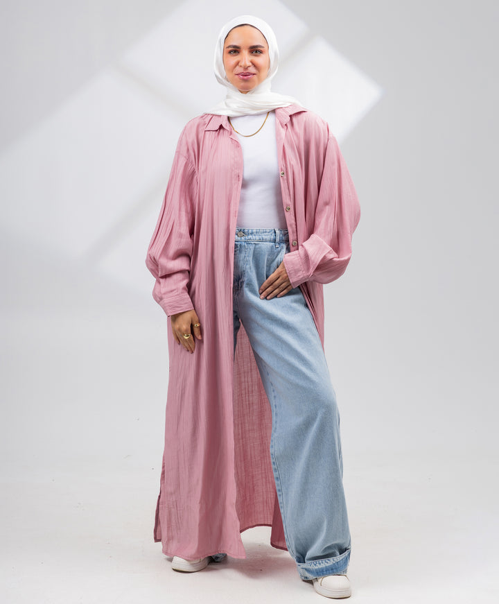 Berry Maxi Shirt