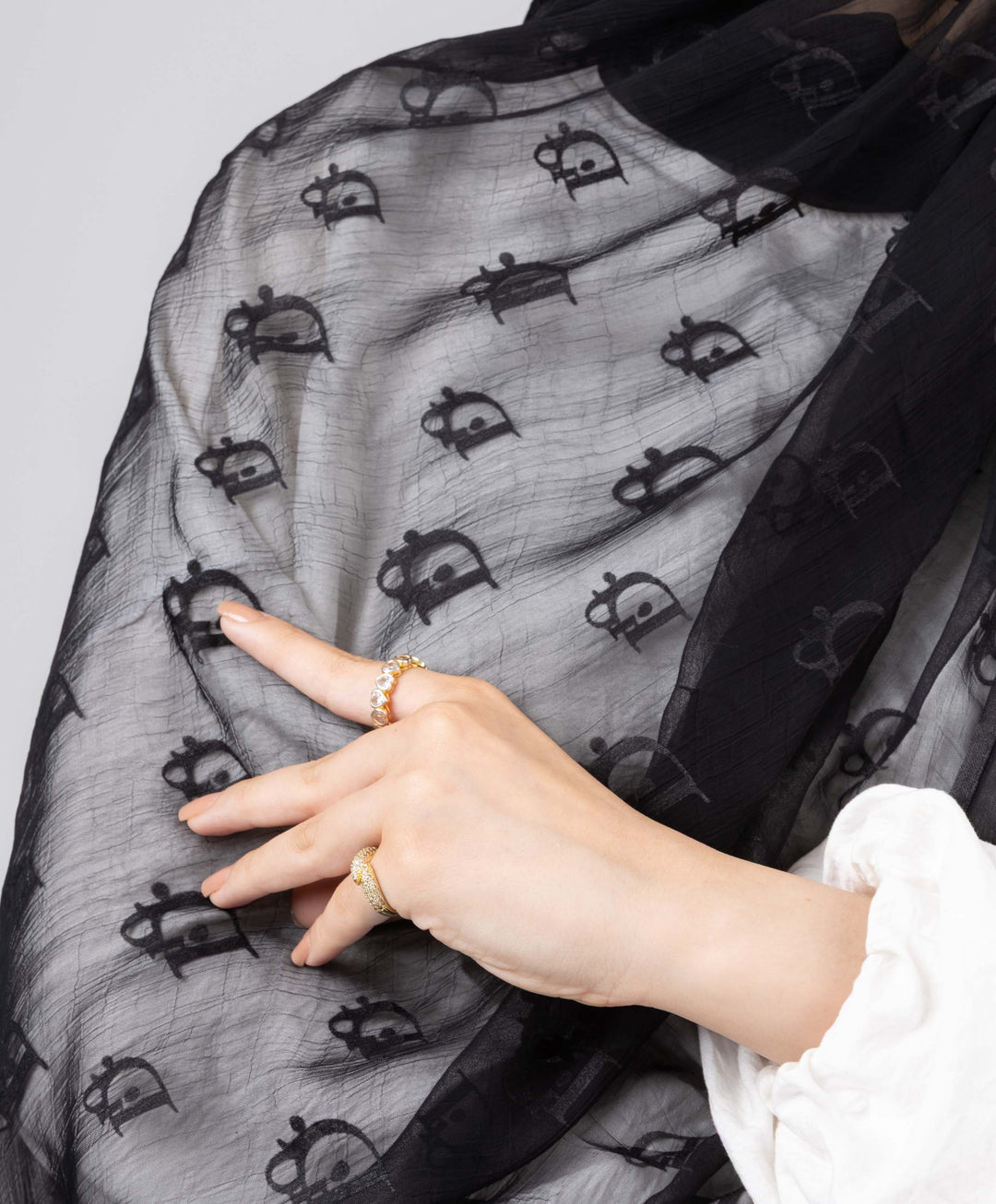 Grace Luxury Crushed Scarf