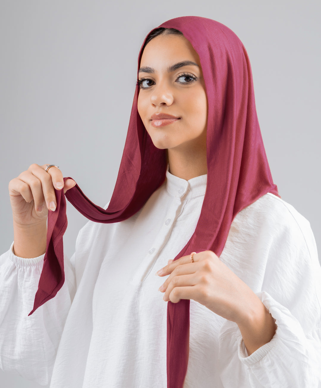 Easy Opened Wrap Scarf