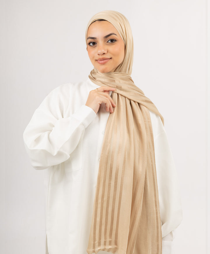 Fancy Linen Scarf