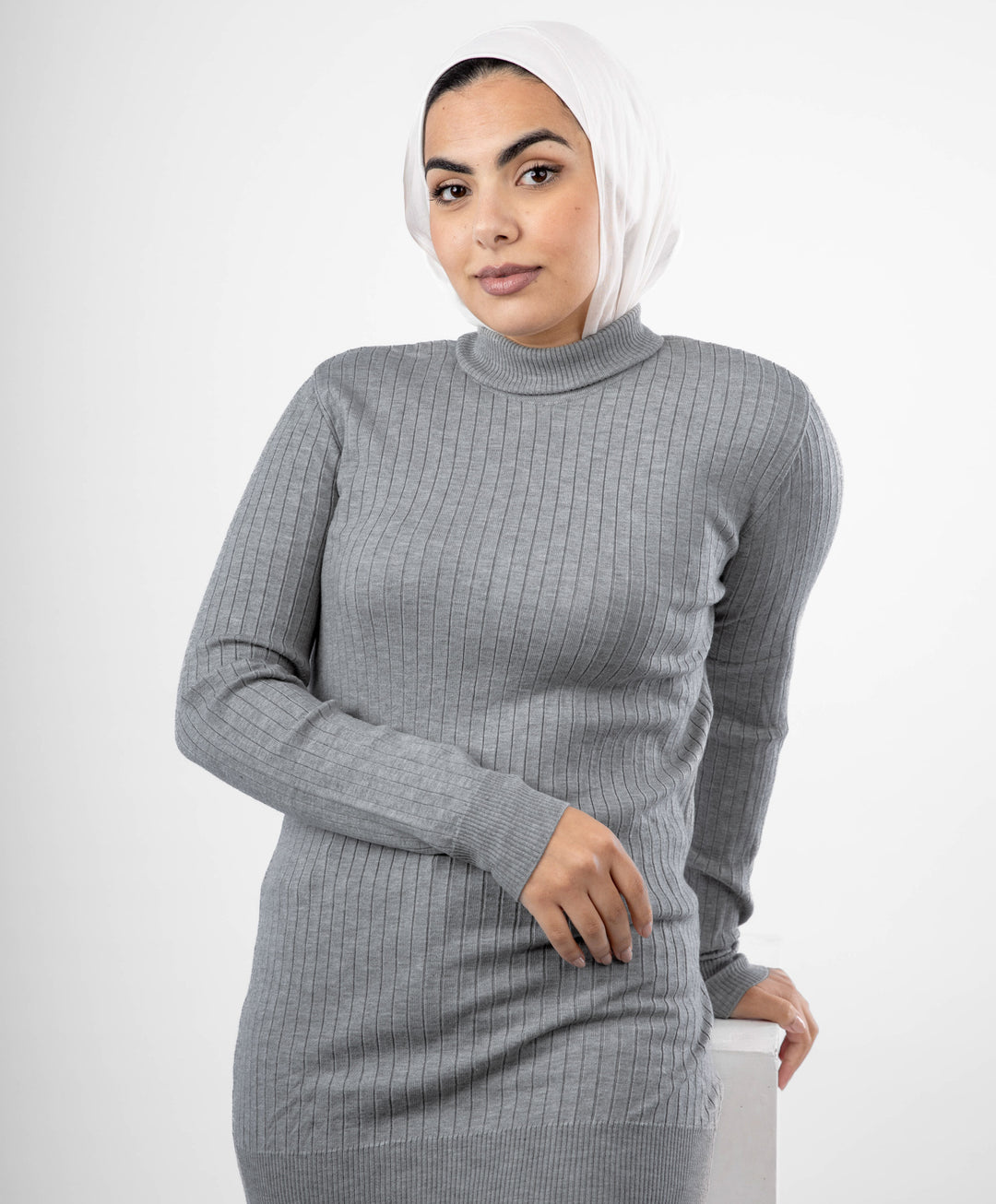 Long Ribbed Pullover