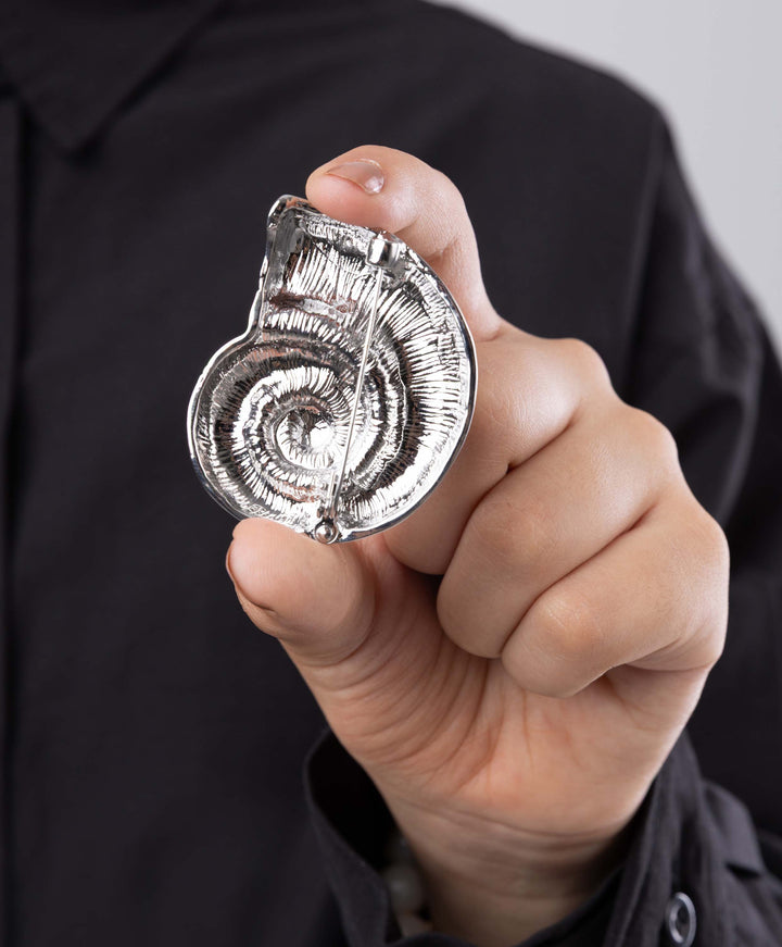 Nautilus Brooch