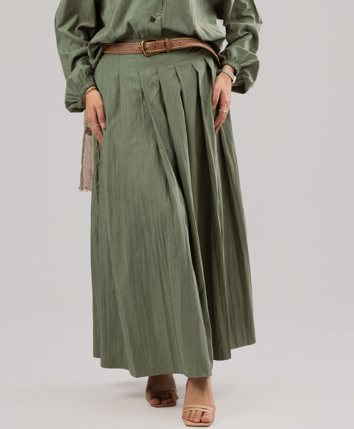Soft Pleated Skirt