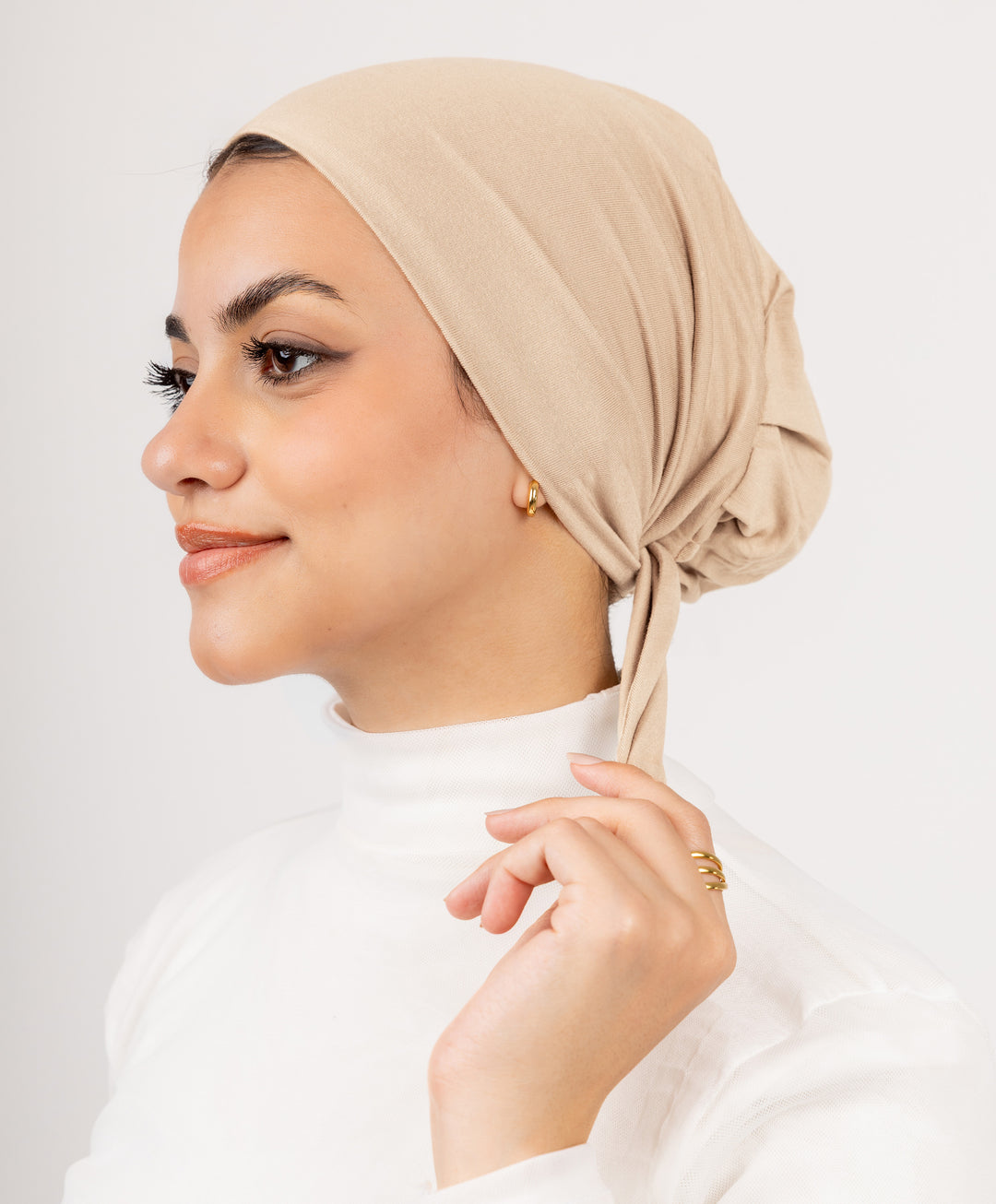 No Thread Underscarf with Tie-Back