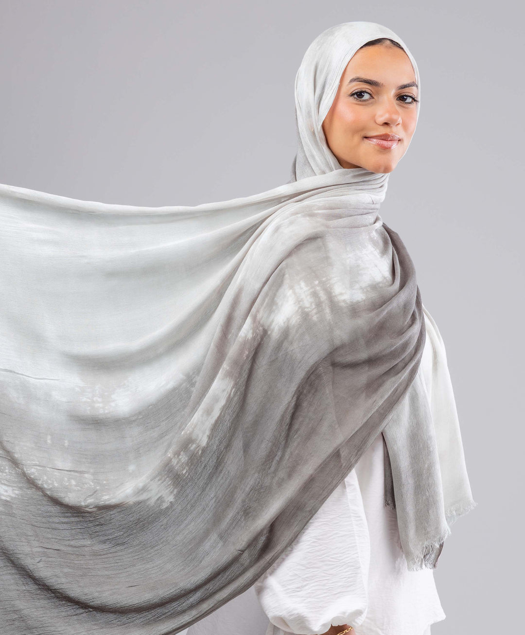 Soft Tie Dye Cotton Scarf