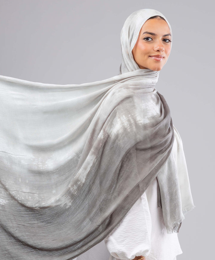 Soft Tie Dye Cotton Scarf
