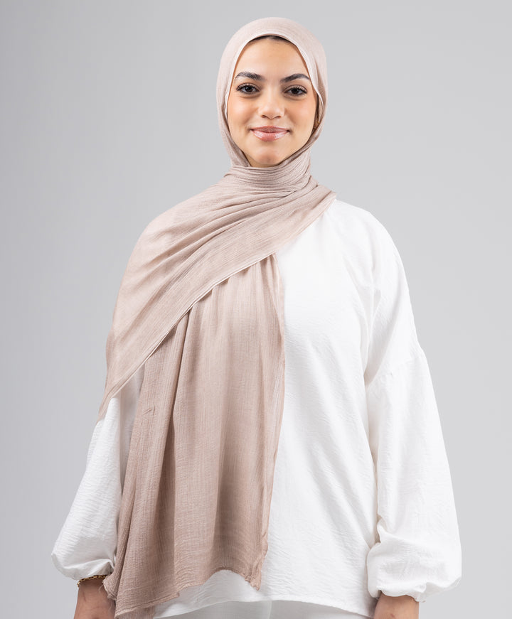 Breezy Linen Marble Scarf
