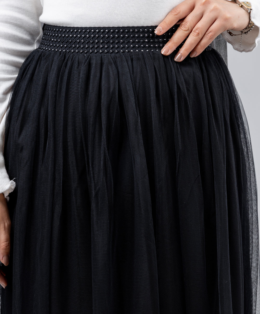 Tulle Maxi Skirt