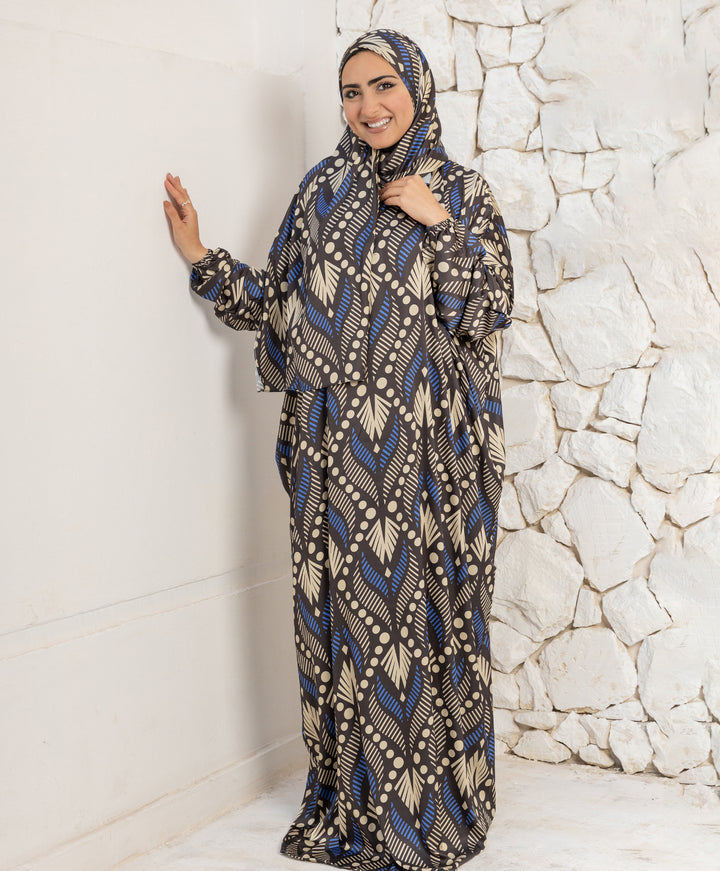 Azure Arrow Satin Isdal