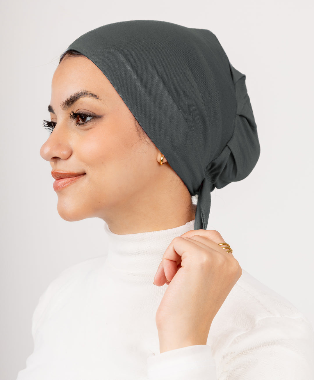 No Thread Underscarf with Tie-Back