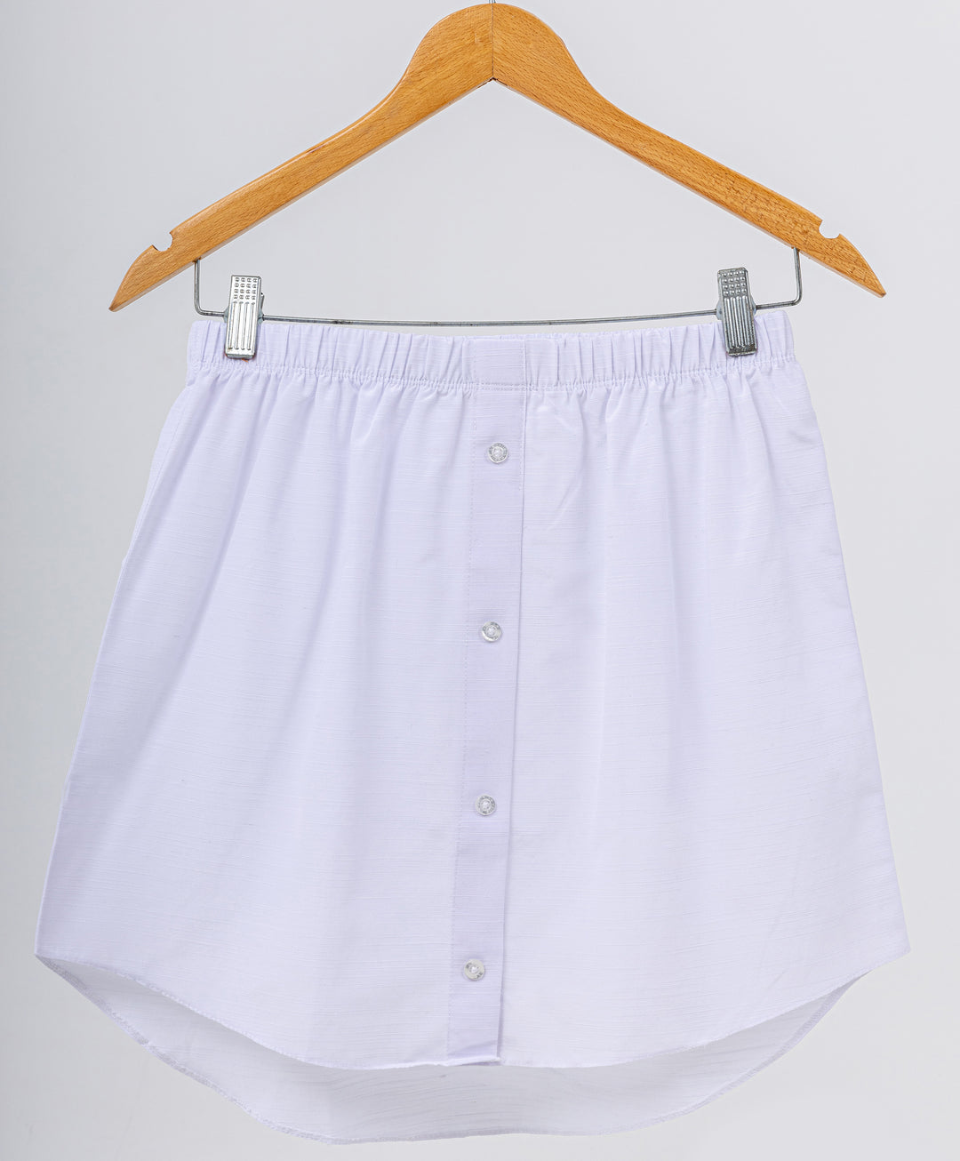 Buttoned Chemise Skirt