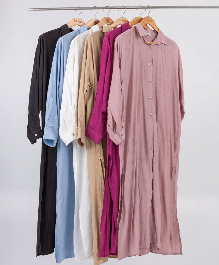Berry Maxi Shirt