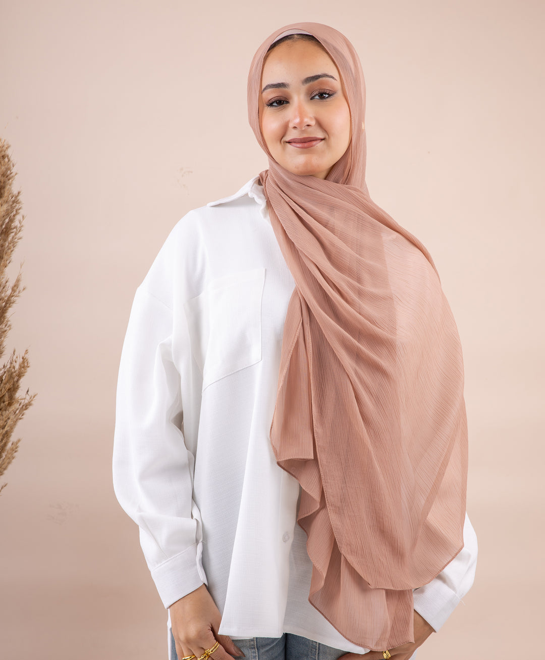 Chiffon Crinkle Scarf